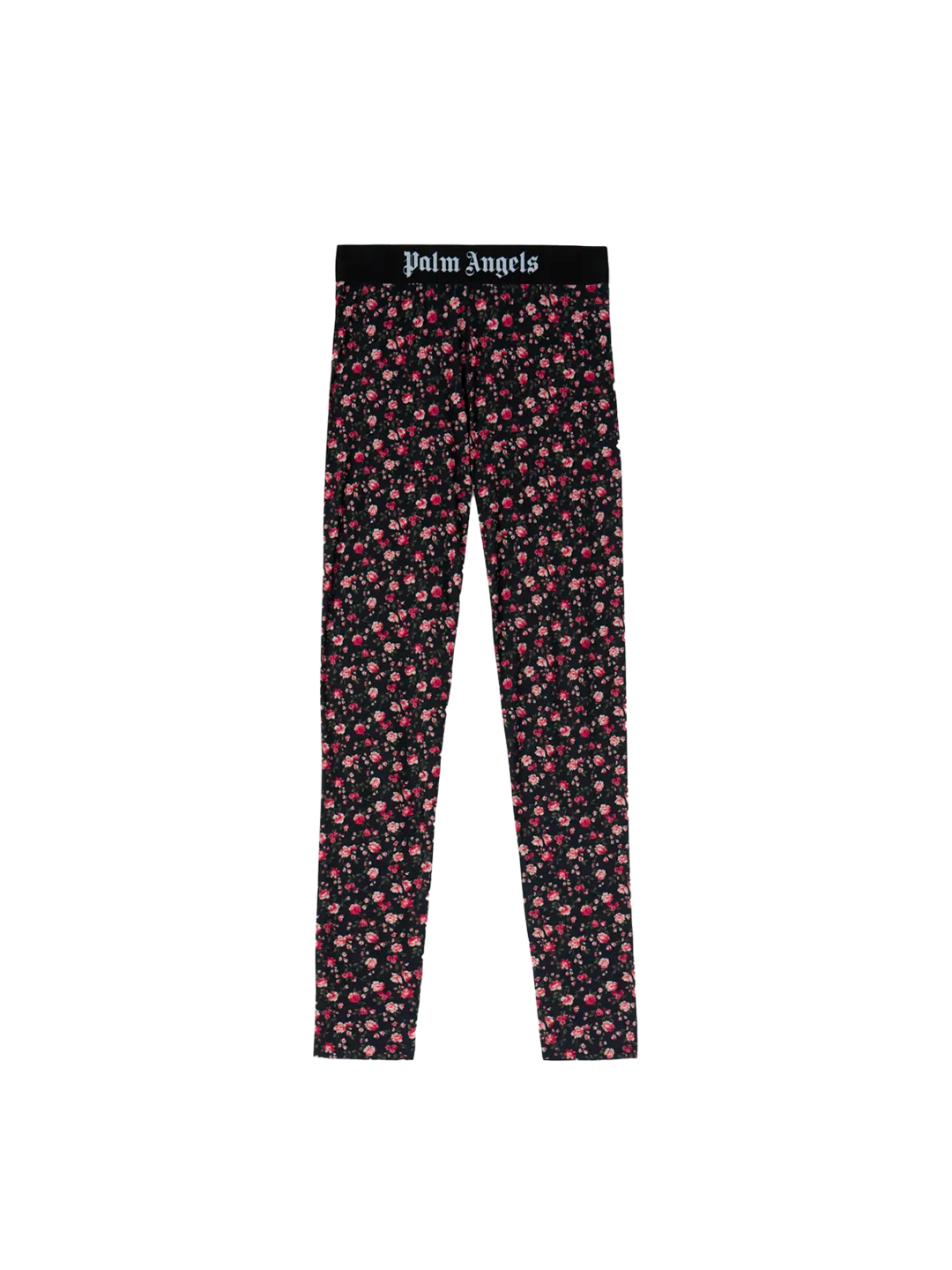 Palm Angels FLOWERPRINT CLASSICLG LEGG BLACK PINK PALM ANGELS