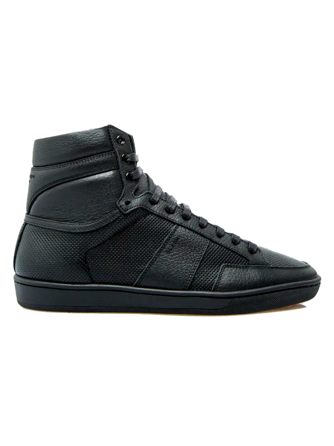 Saint Laurent ZAPATILLAS DEPORTIVAS SAINT LAURENT COURT CLASSIC SL/10H DE PIEL NEGRA.