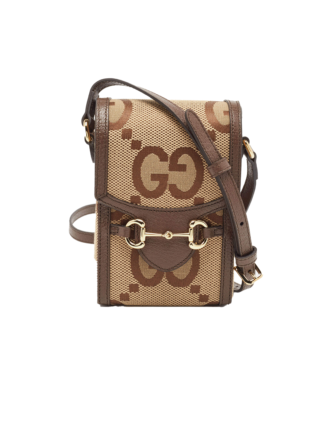 Gucci GUCCI MINI HORSEBIT 1955 BAG GG CANVAS