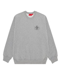 SUPREME CREST CREWNECK GREY