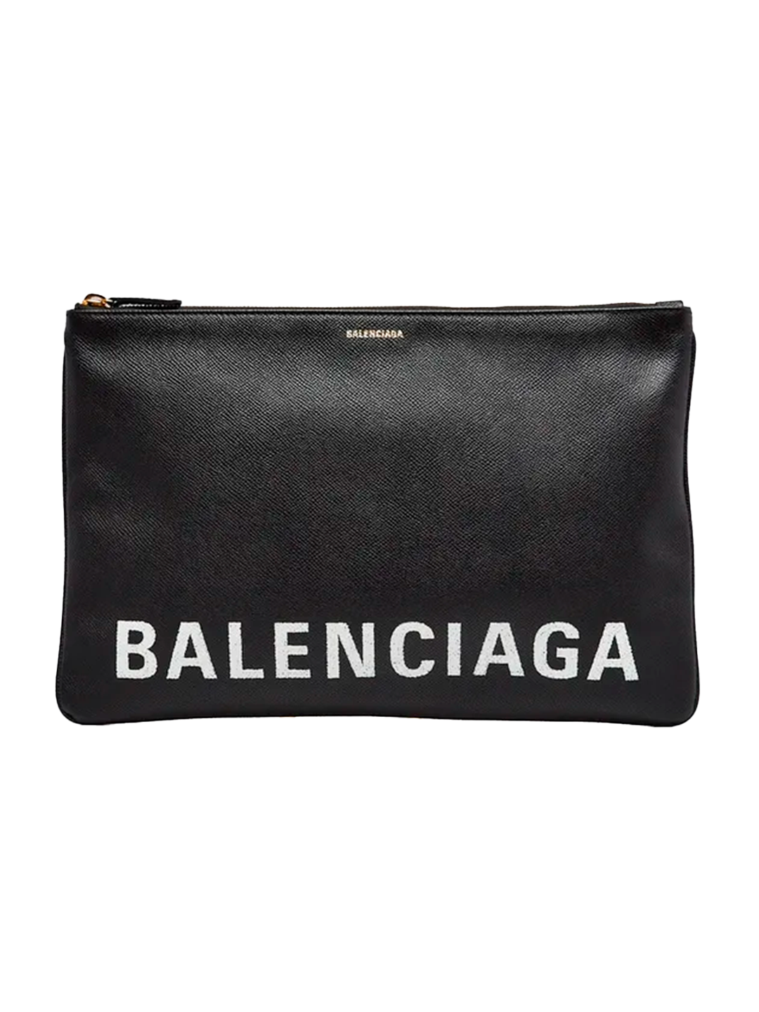 Balenciaga BALENCIAGA NAVY CABAS LOGO POUCH CLUTCH