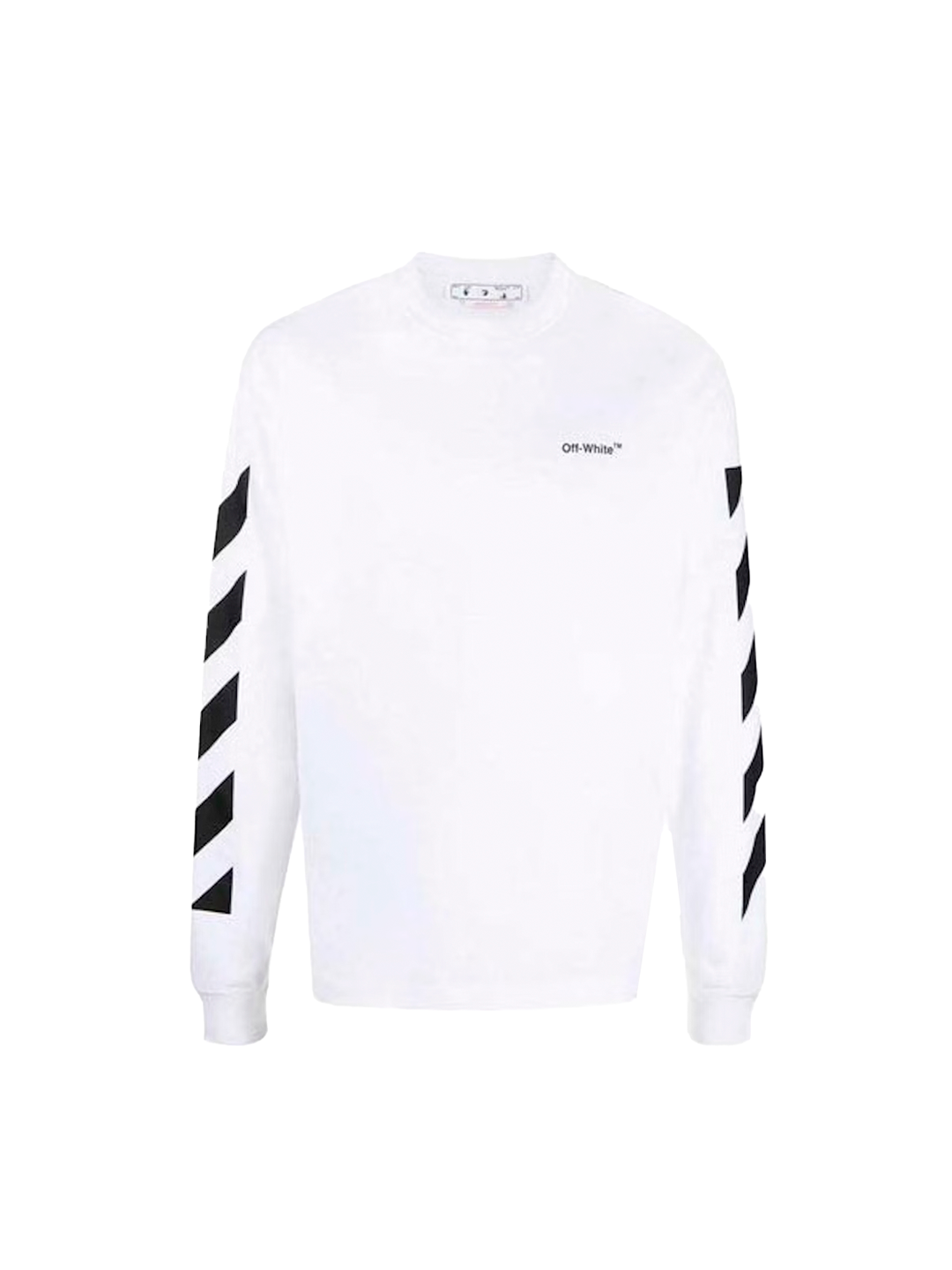 Off-White DRAG HELVETICA OVER HOODIE WHITE BLACK