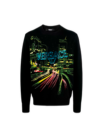 Versace SUDADERA CREWNECK VERSACE CON ESTAMPADO