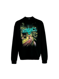 Versace VERSACE CITY LIGHT SWEATER CRYSTALS
