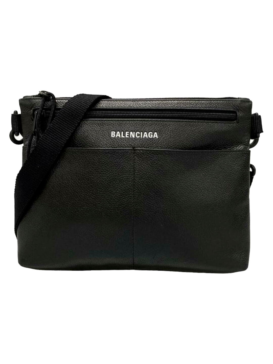 Balenciaga BALENCIAGA EXPLORER POUCH WITH STRAP SMALL BLACK