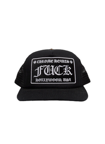 Chrome Hearts GORRA TRUCKER CHROME HEARTS FUCK - HOLLYWOOD USA