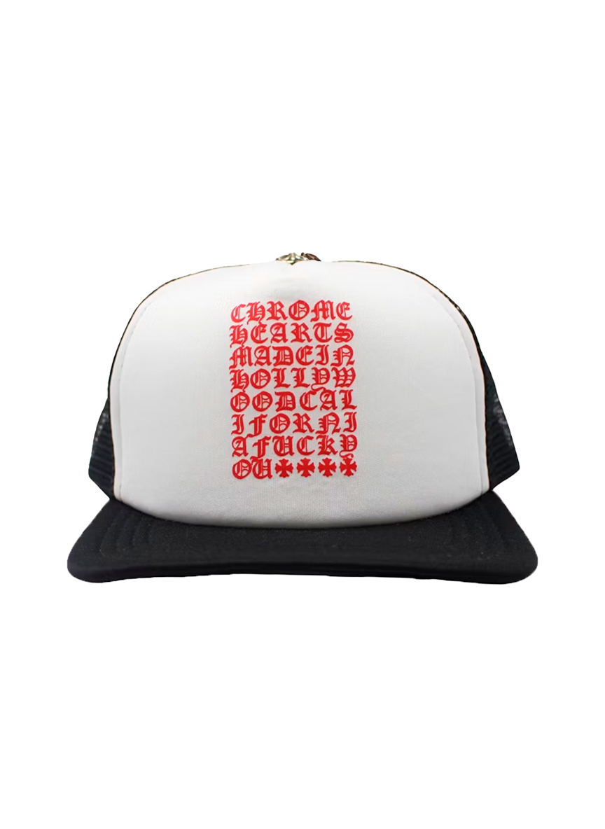 Chrome Hearts GORRA TRUCKER CHROME HEARTS MADE IN HOLLYWOOD CALIFORNIA FOR ALL A FUCKD