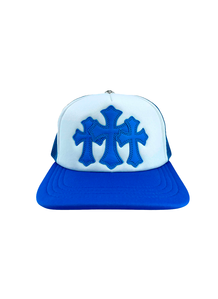 Chrome Hearts GORRA TRUCKER CHROME HEARTS BLANCA/AZUL