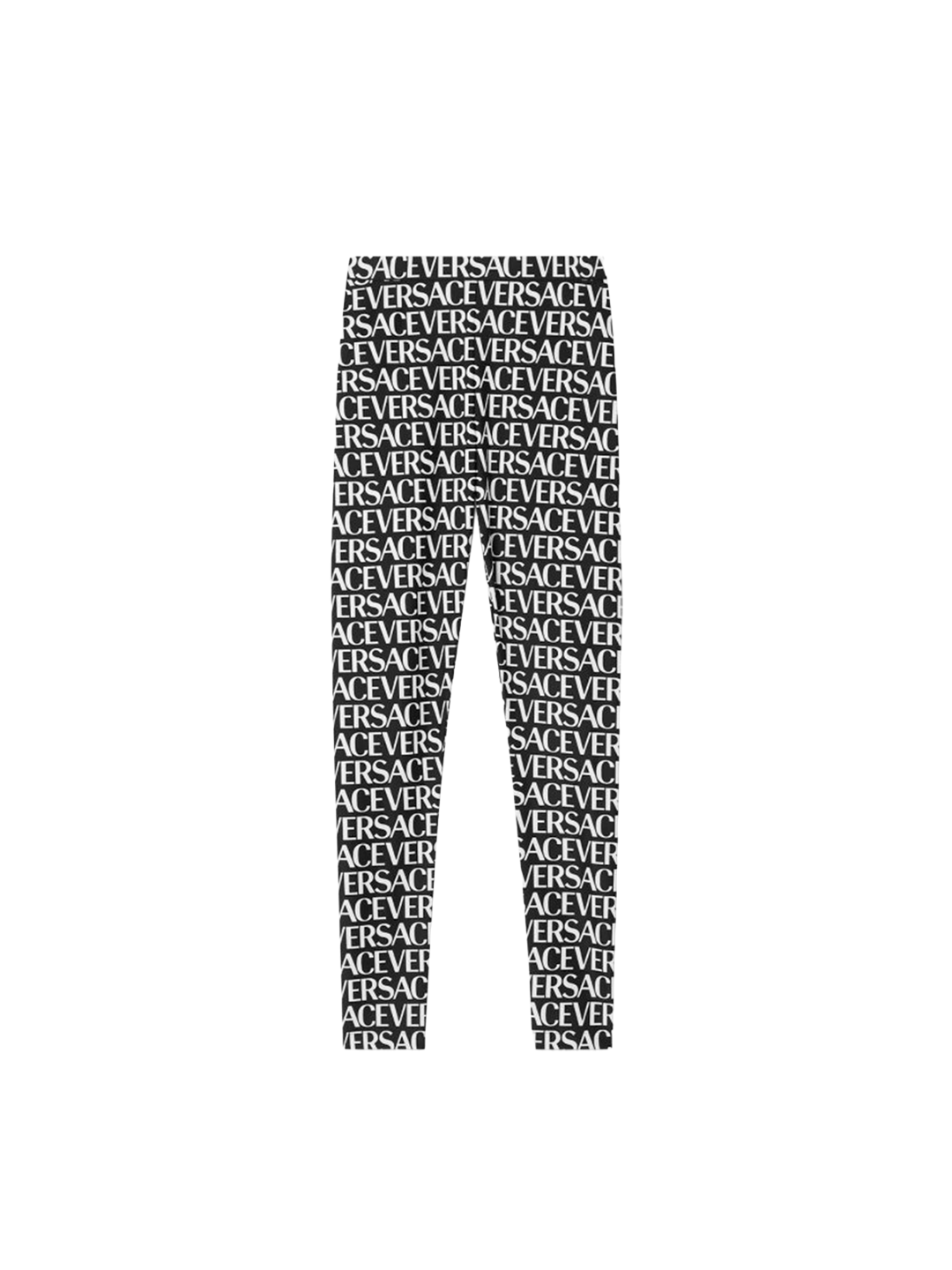 Versace VERSACE ALL OVER LOGO DRESS PANTS