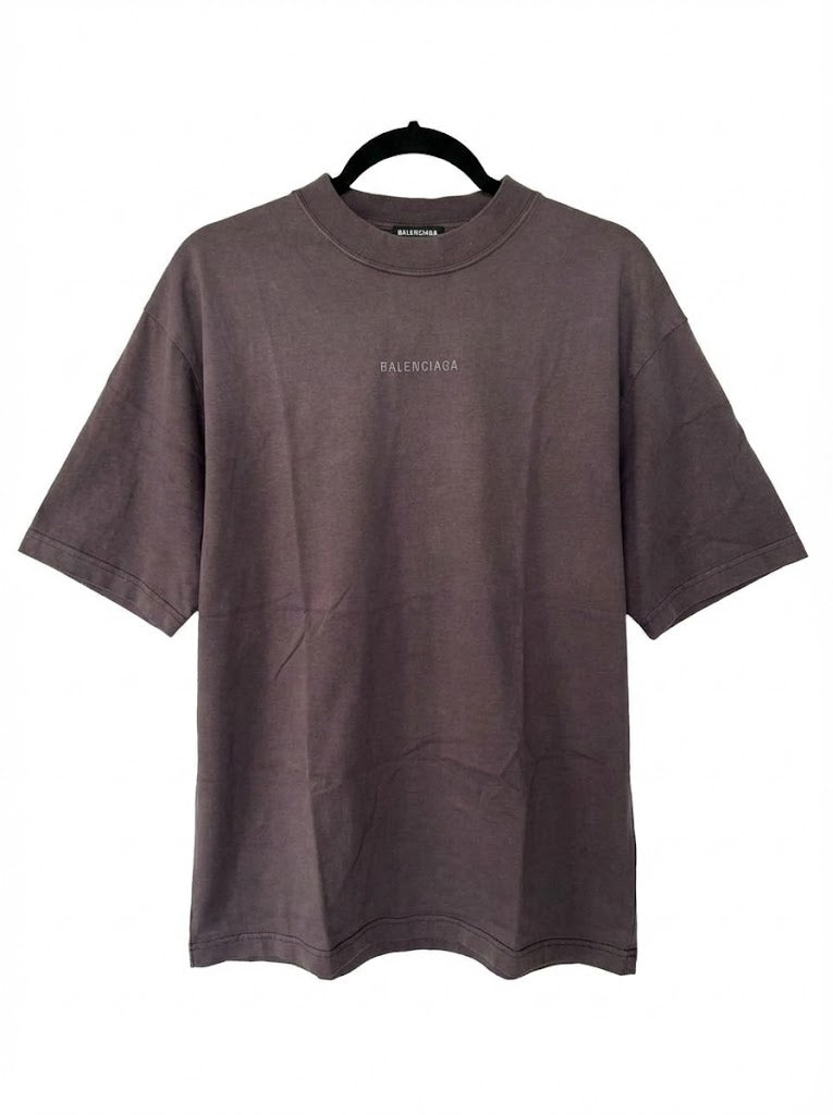 Balenciaga T SHIRT STRIKE 1917 PRINT VINTAGE JERS BLACK - BLACK