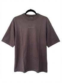 Balenciaga T SHIRT STRIKE 1917 PRINT VINTAGE JERS BLACK - BLACK