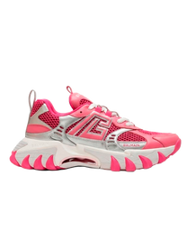 Balmain BALMAIN PINK MESH LOW-TOP SNEAKER