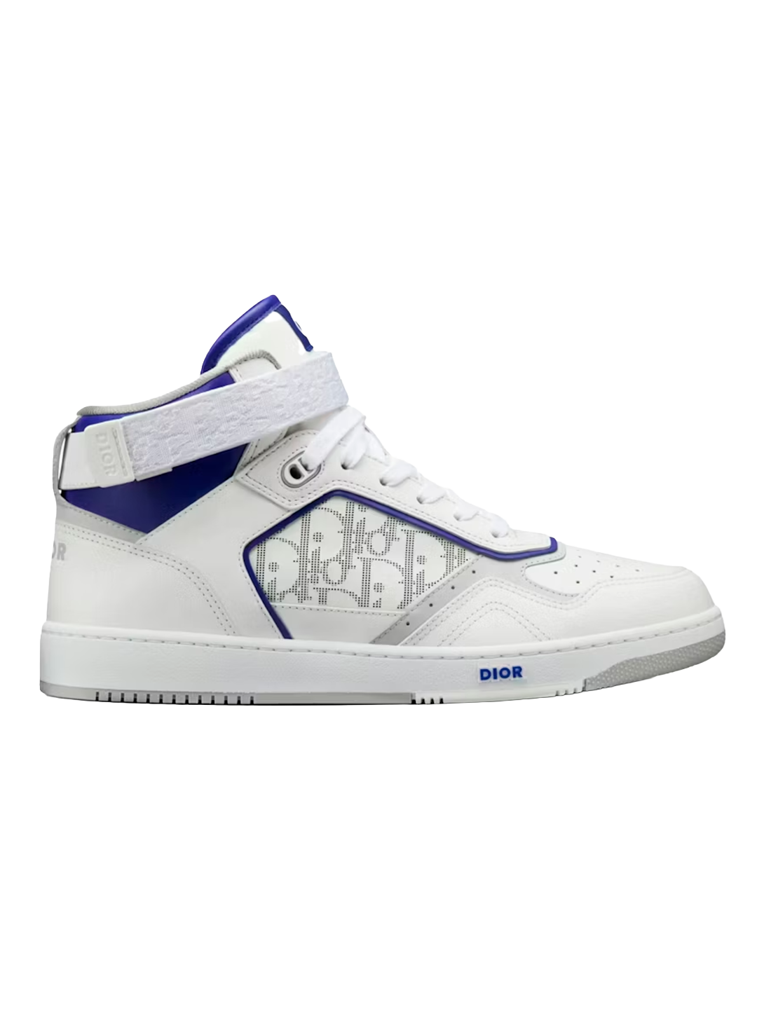 Dior DIOR B27 HIGH 'DIOR OBLIQUE - WHITE PURPLE