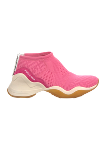 Fendi ZAPATILLA TIPO CALCETÍN DE PUNTO ROSA DE FENDI