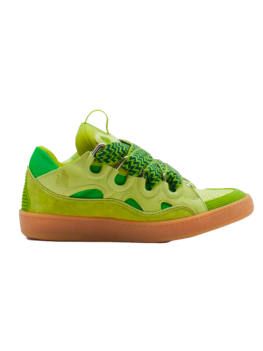 Lanvin LANVIN CURB SNEAKER GUM GREEN